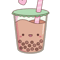 Cute Boba Tea Love Doodle .png