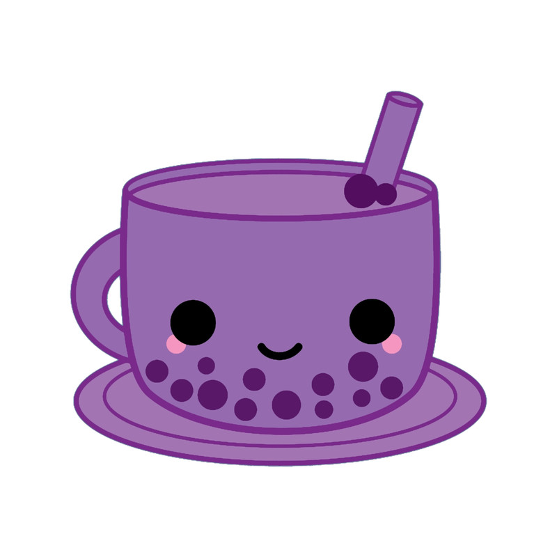 Cute Bubble Tea ANIME MANGA CARTOON GIFT .png