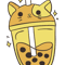 Cute kawaii kitty bubble tea .png