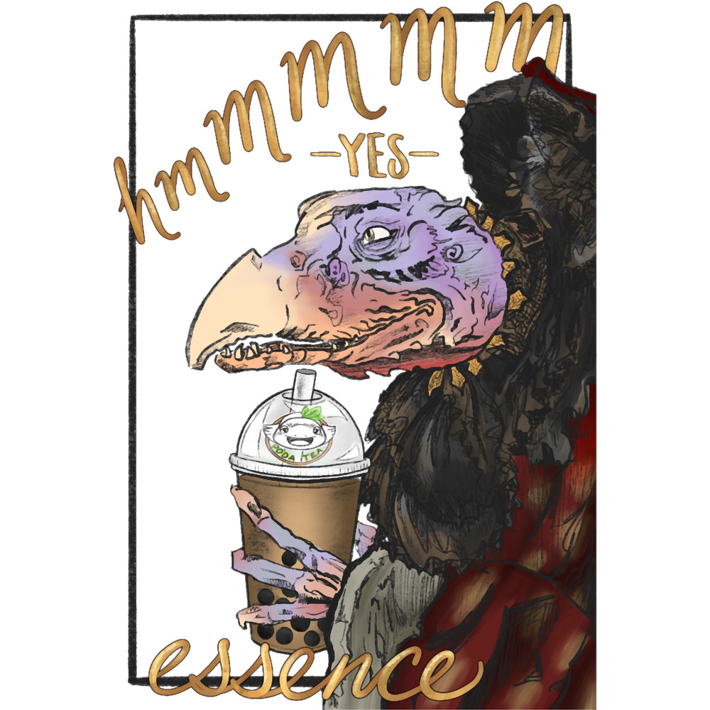 Hmmmm yes essence - Bubble Tea - Chamberlain from the Dark Crystal .png