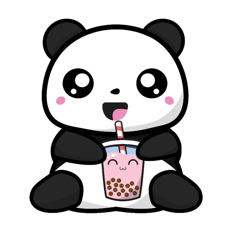 Panda Boba Kawaii Bubble Tea .png