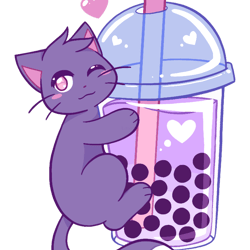 Taro Tea Kitty