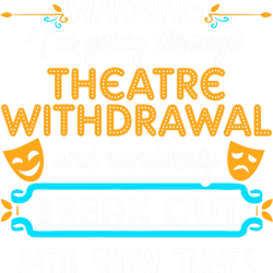 broadway face mask for theatre lovers.