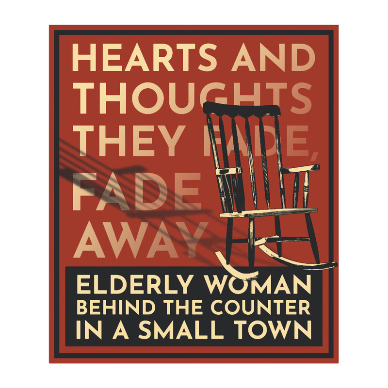 Elderly Woman in a Small Town.png