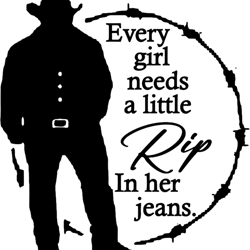 every girl needs a little rip in her jeans