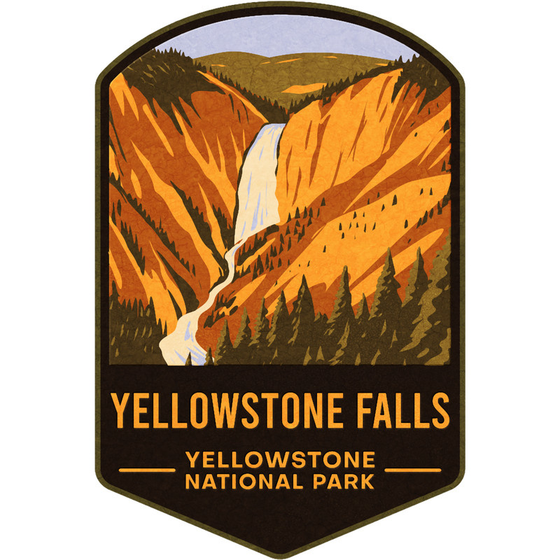Yellowstone Falls - Yellowstone National Park .png