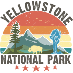 yellowstone national park wyoming mountains landscape volcano geyser