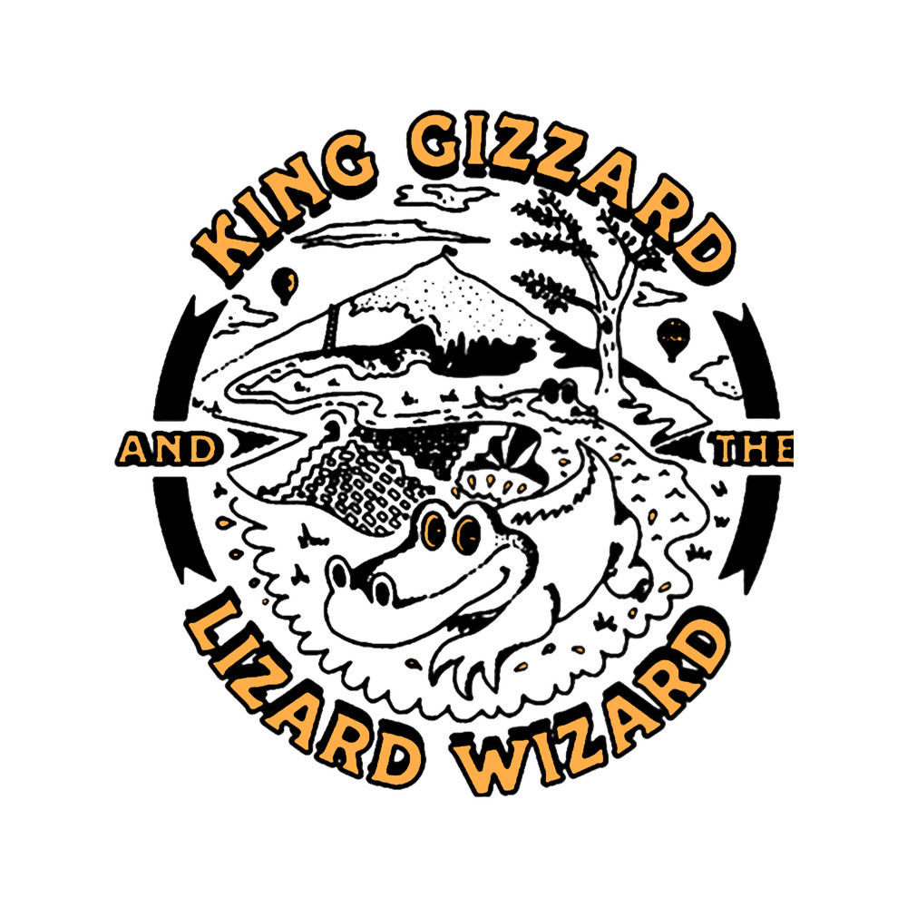 Cartoon Music Band King Gizzard and The Lizard Wizard .png