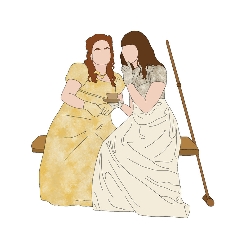 Bridgerton - Eloise Bridgerton and Penelope.png