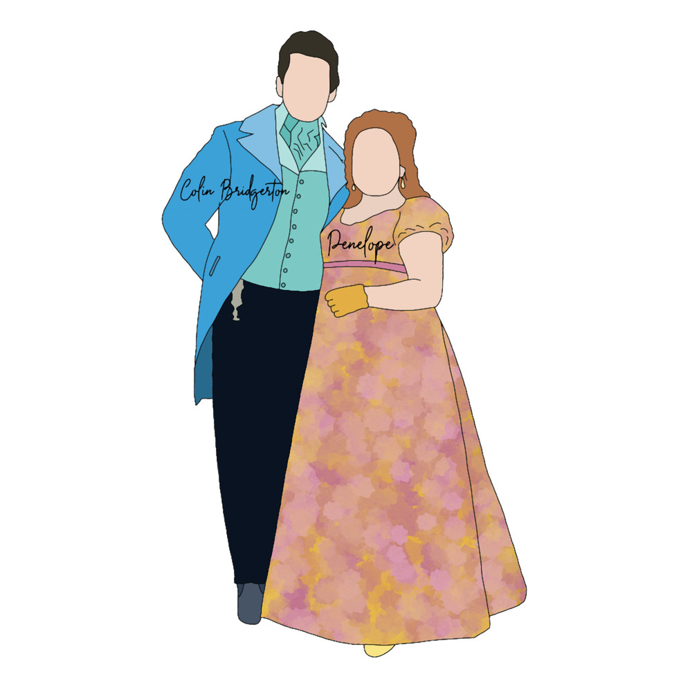 Bridgerton - Penelope and Colin Bridgerton .png