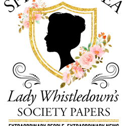 bridgerton spill the tea lady whistledowns society papers foral