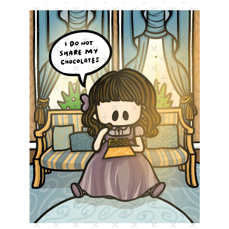 Eloise Bridgerton I Do Not Share Chocolates.png