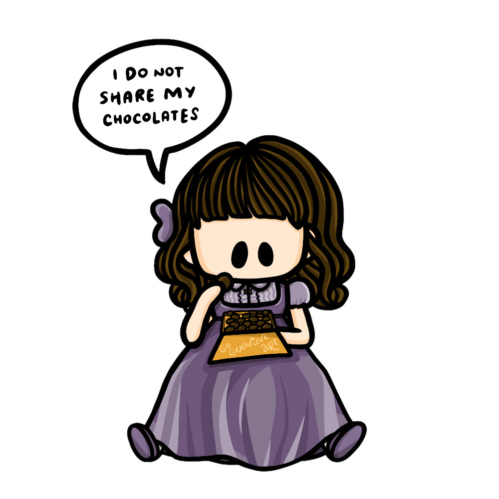 Eloise Bridgerton I Do Not Share Food.png