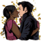 Kate and Anthony Bridgerton kissing fanart.png