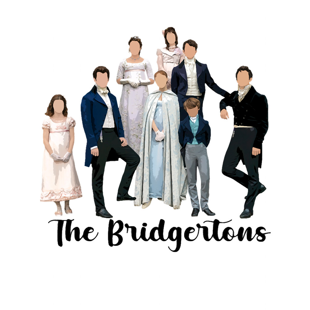 The Family The Bridgerton Love Gifts Fitted V-Neck .png