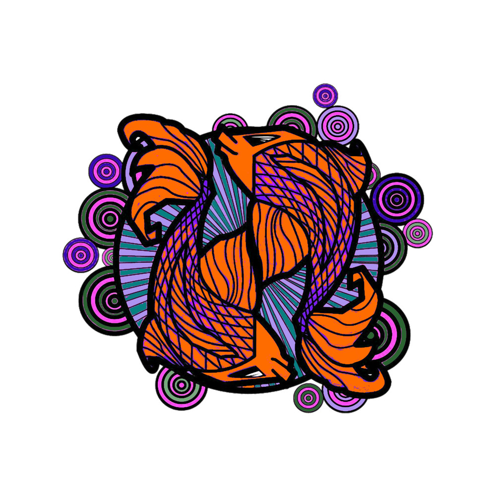 Incubus - Koi graphic from _Morning View_ amazing alternative rock album by legendary band. Brandon .png