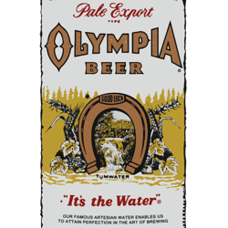 olympia beer as worn by kurt cobain perfect gift
