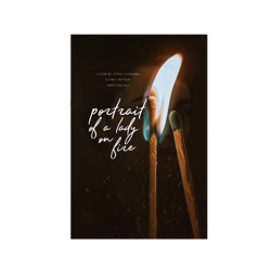 portrait of a lady on fireartwork