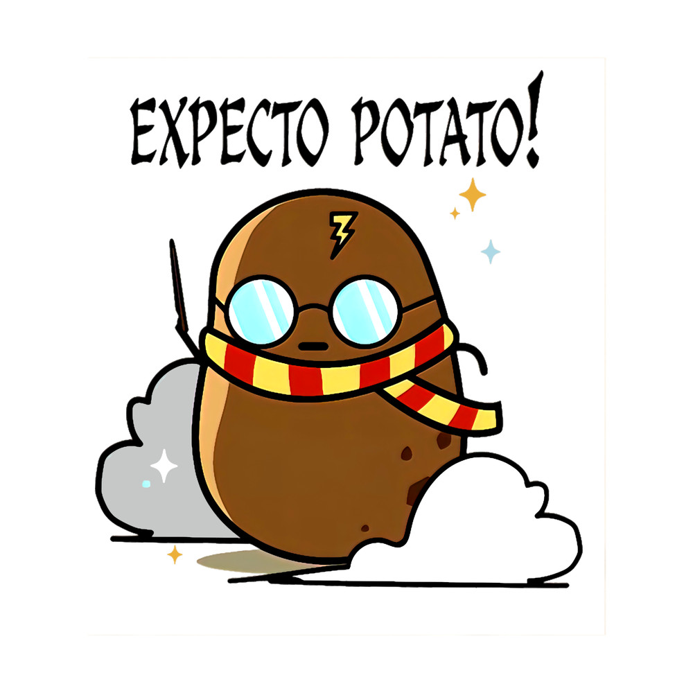 Funny Expecto Potato World Funny Potterhead Humorous Hogwarts Harry Potter HarrypotterT-Shi.png