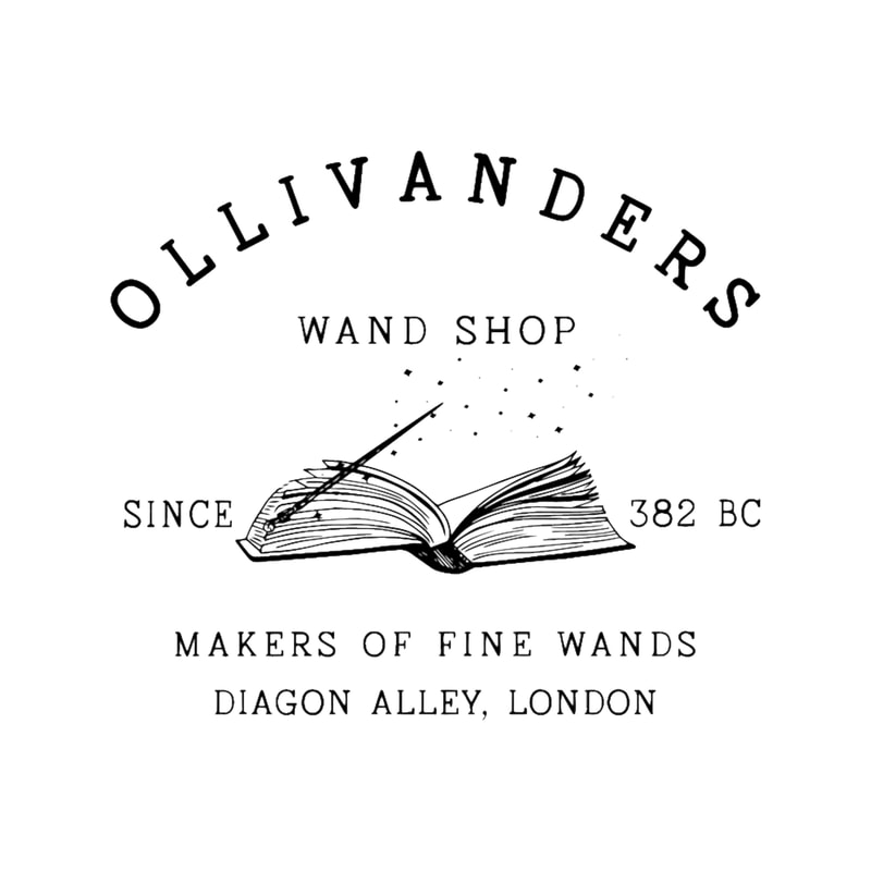 Ollivanders Wand Shop Pottery Fan Wizard Wand Harry Potter Harrypotter.png
