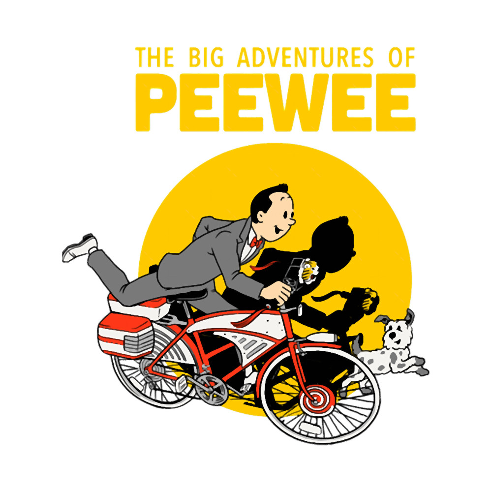 Music Vintage Retro Pee Wee Herman The Big Adventures Of Pee Wee Tv Fun House 80ST-Shir.png