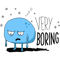 Very Boring funny cartoon illustration .png