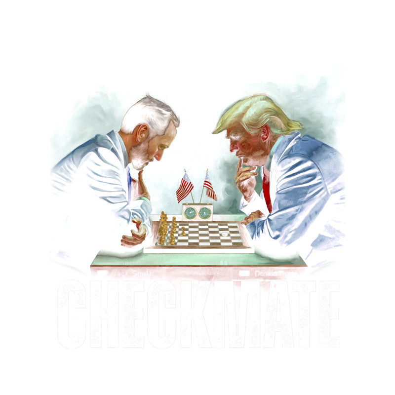 Jack Smith Donald Trump Checkmate Vintage Retro.png