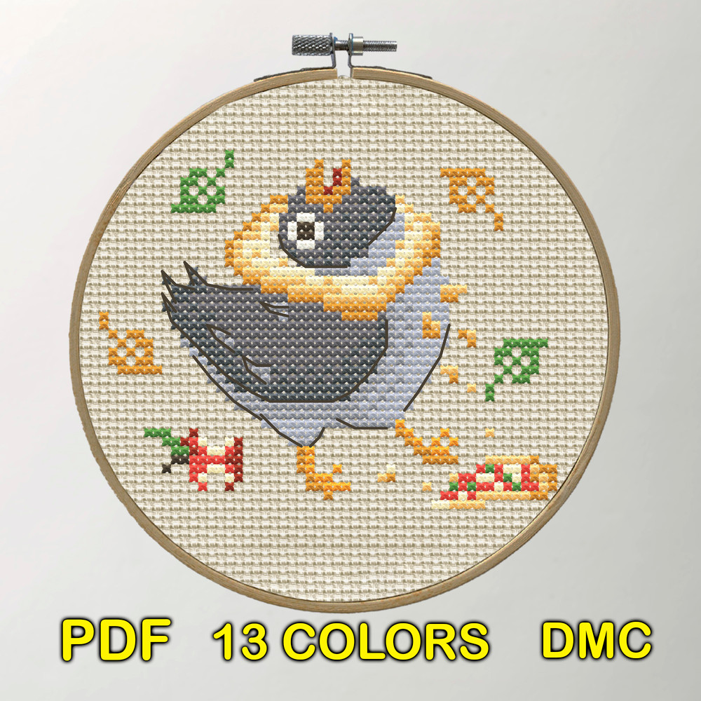 Breadhead Pigeon Cross Stitch 5.jpg