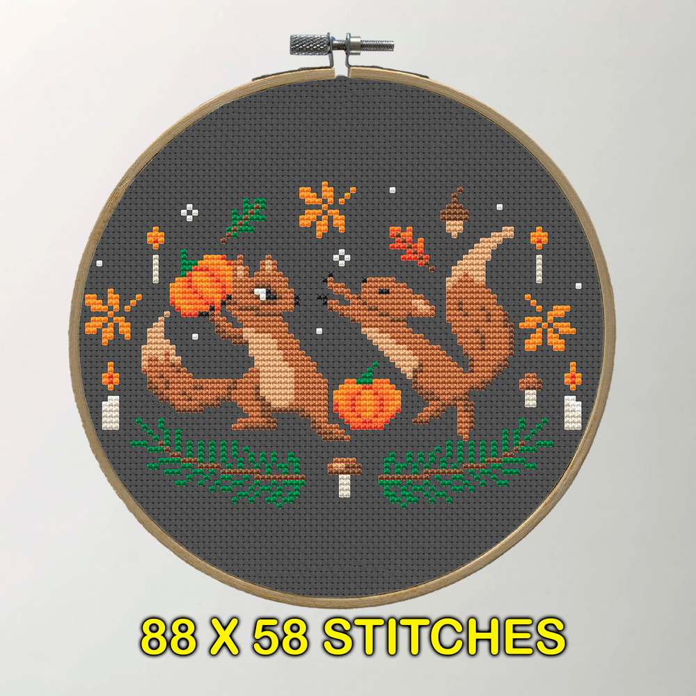 Squirrel Squabble Cross Stitch 1.jpg