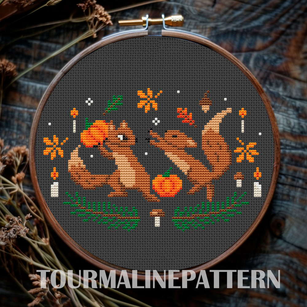 Squirrel Squabble Cross Stitch 6.jpg
