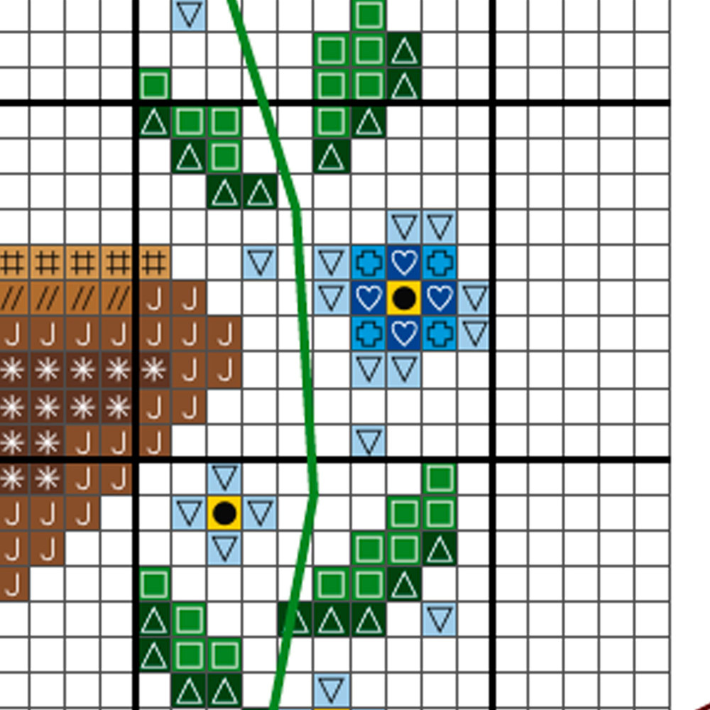 Spring Cow Cross Stitch Pattern Farmhouse Easter Embroidery With Flowers Rustic Charm 3