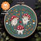 Toadstool Friends Cross Stitch Pattern  Whimsical Cottagecore Embroidery With Cute Mushrooms 0