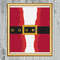 Santas Belt Cross Stitch Gold Frame.jpg