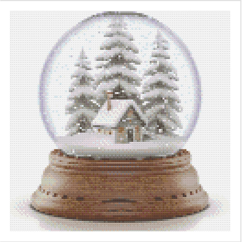 Christmas Tree Snow Globe Cross Stitch.jpg