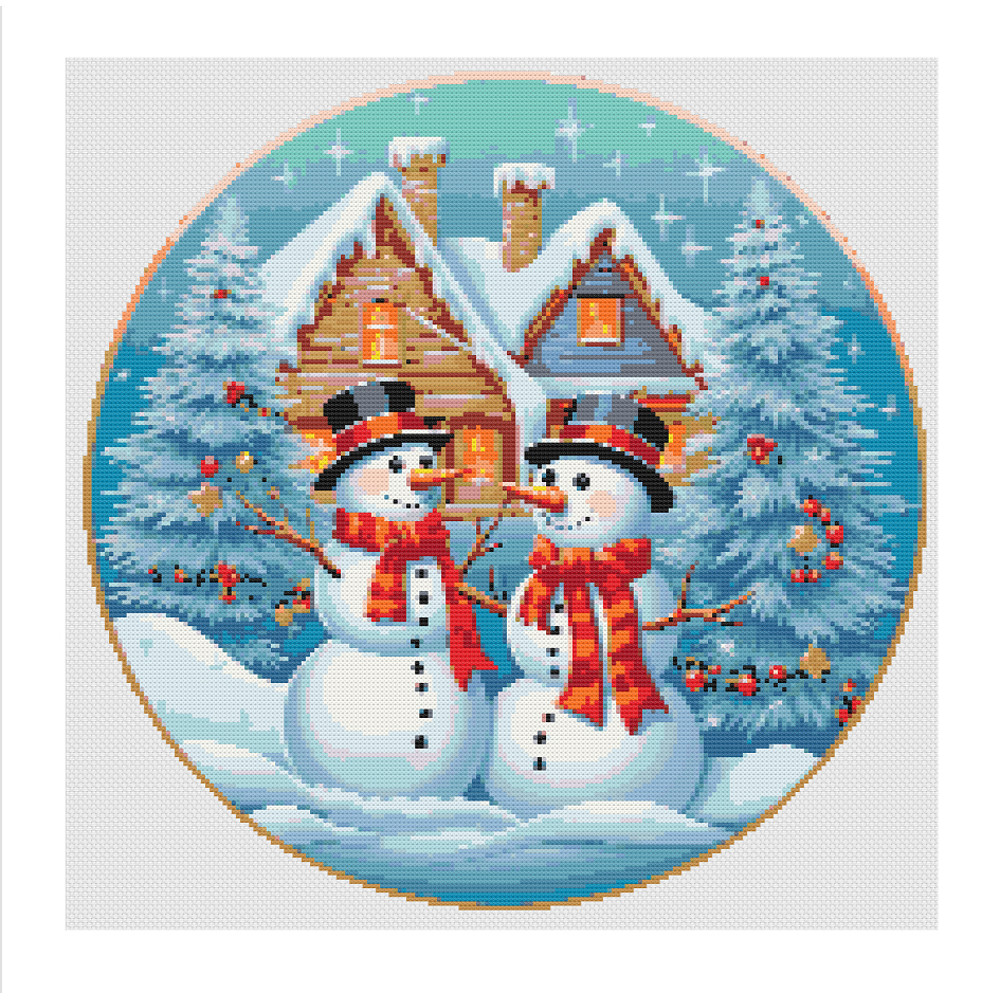 Winter Snowmen Cross Stitch.jpg