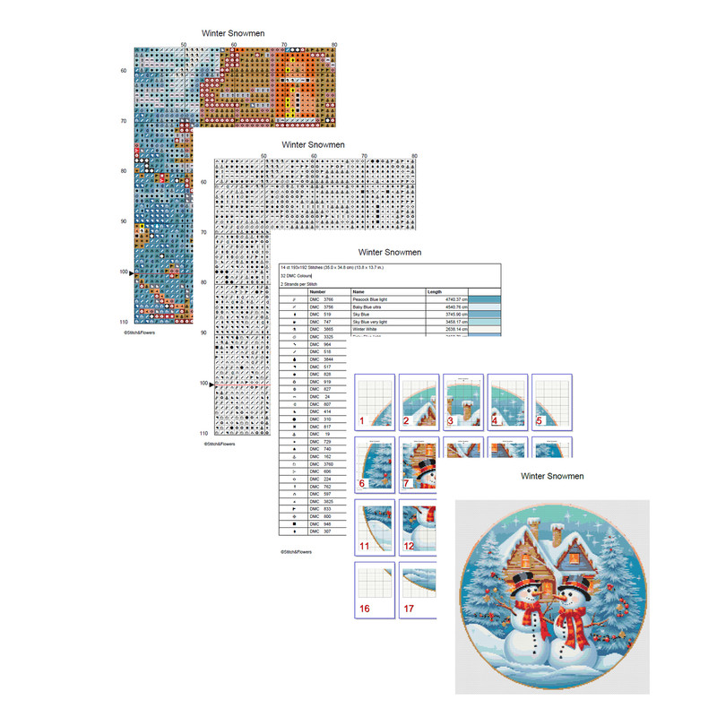 Winter Snowmen Cross Stitch Pages.jpg