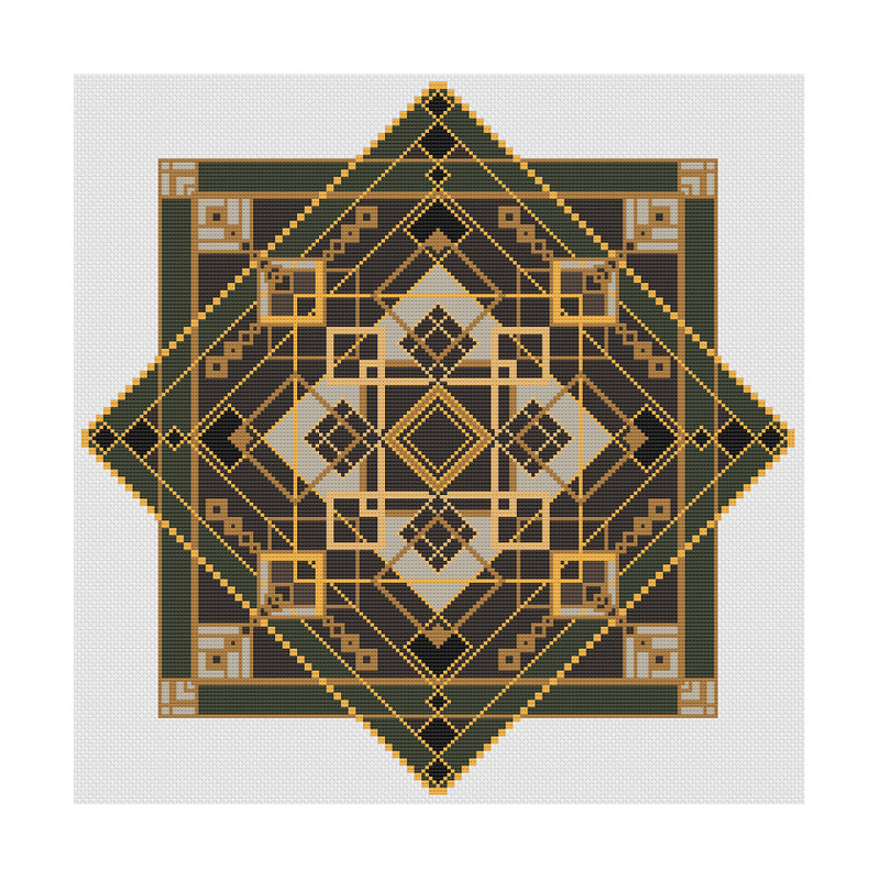 Art Deco Pattern 01 Cross Stitch.jpg