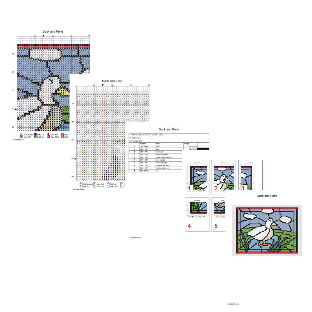 Duck and Pond Cross Stitch Blue Pages.jpg