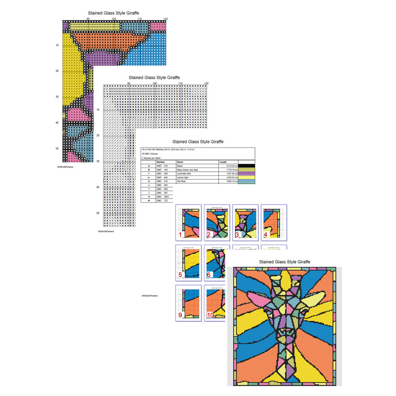 Stained Glass Style Giraffe Cross Stitch Pages.jpg