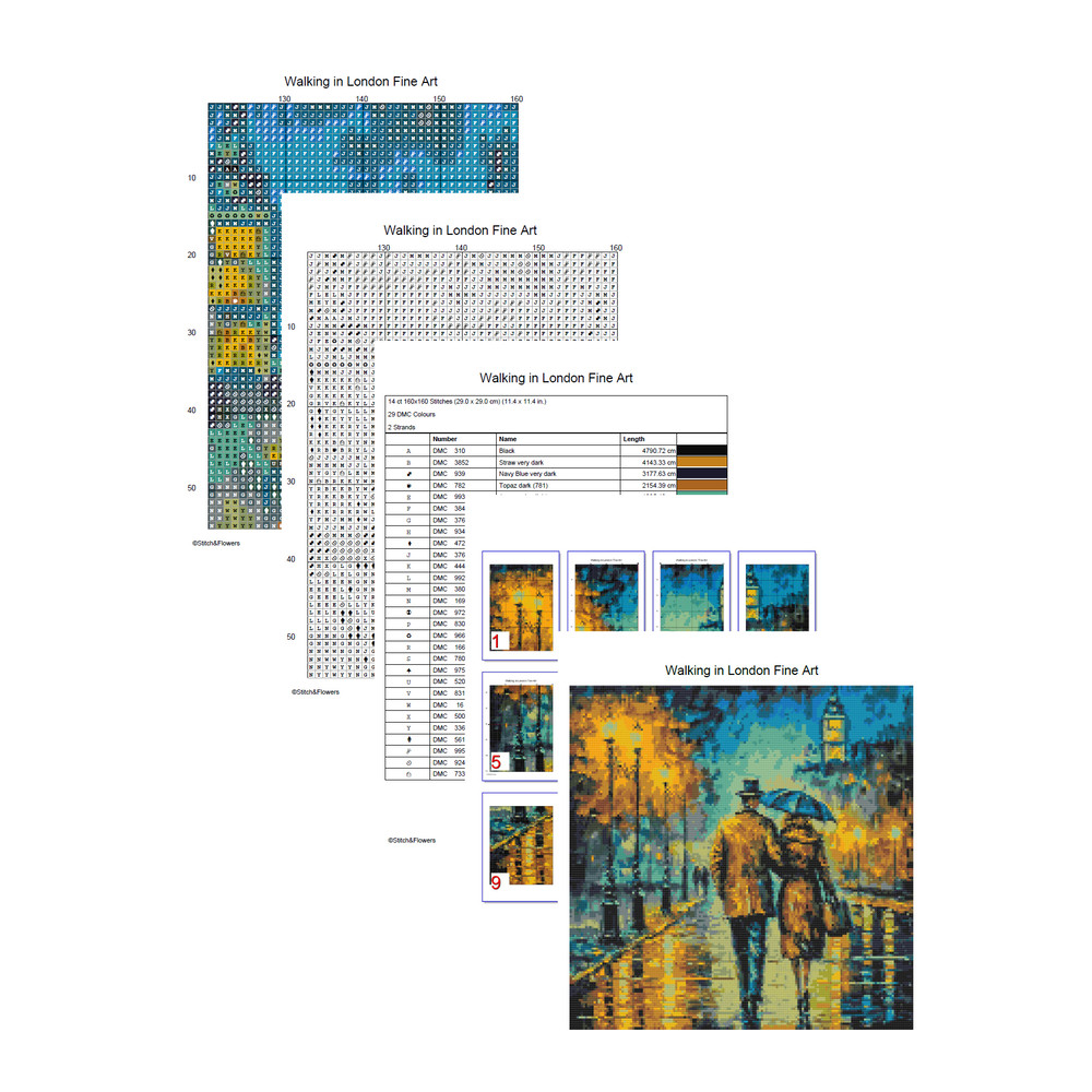 Walking in London Fine Art Cross Stitch Pages.jpg