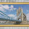 Tower Bridge London Cross Stitch Gold Frame.jpg