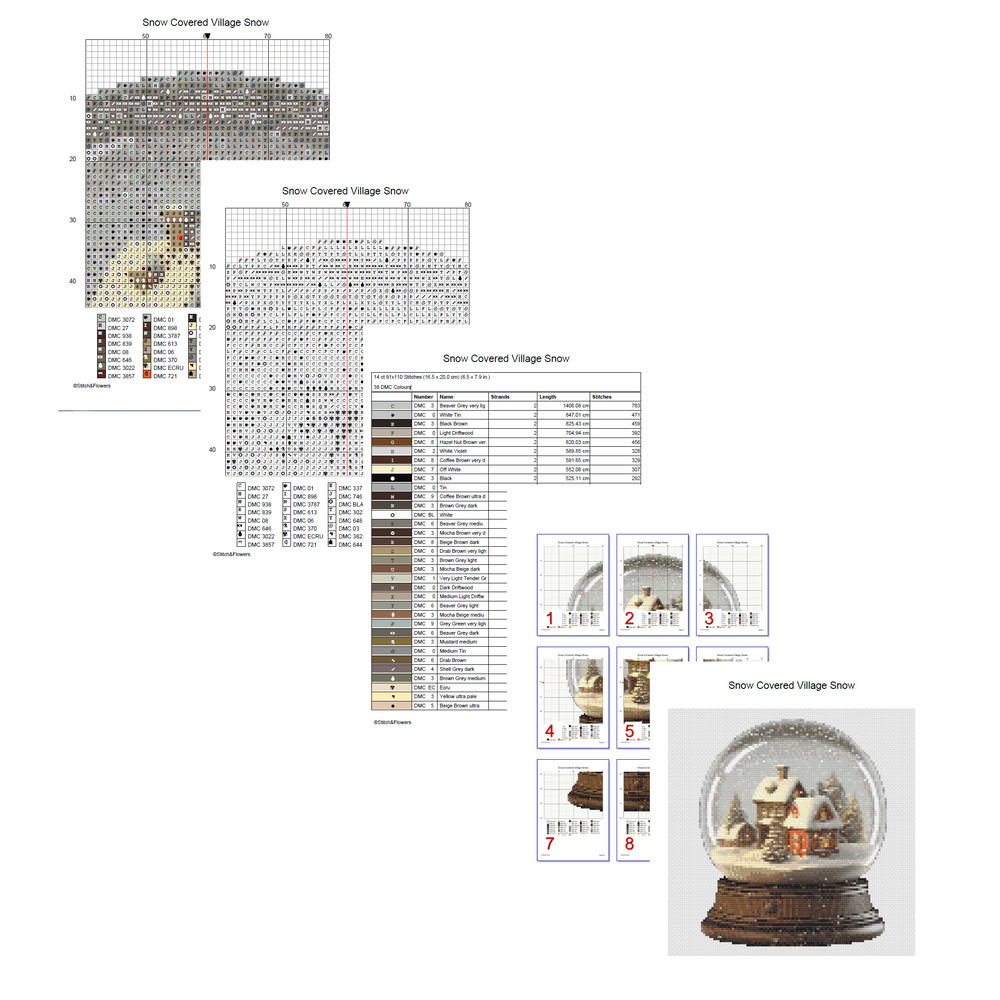 Snow Covered Village Snow Globe Cross Stitch Pages.jpg