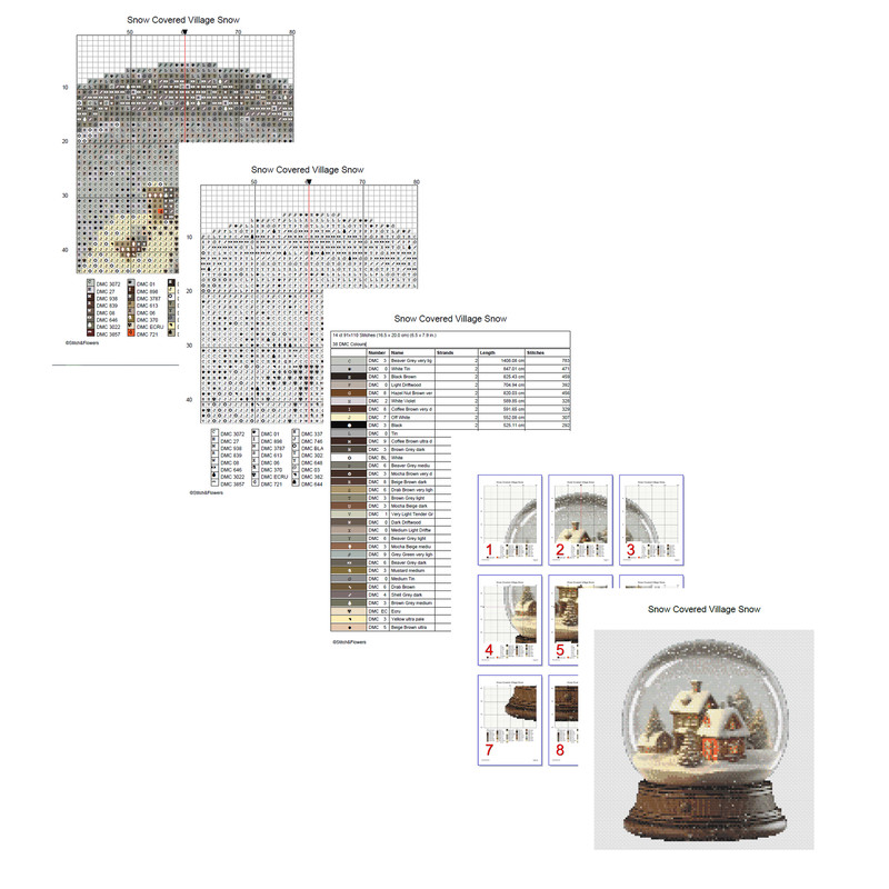 Snow Covered Village Snow Globe Cross Stitch Pages.jpg