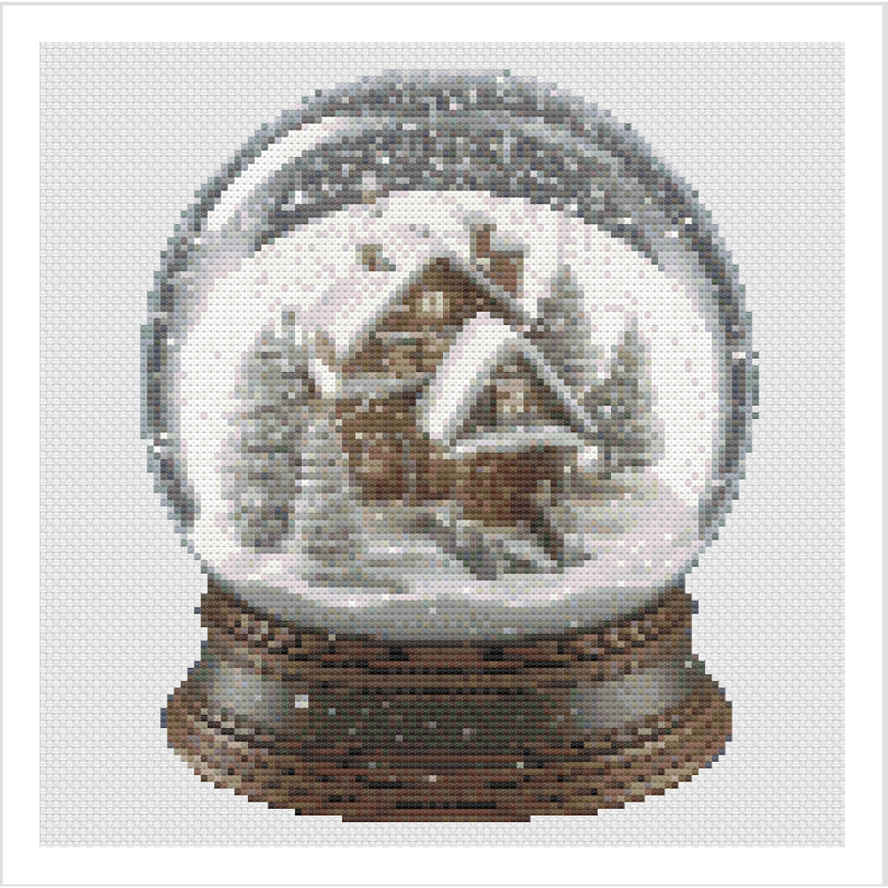 Winter House Snow Globe Cross Stitch.jpg