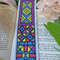 Cross Stitch Pattern Quaker Style Pattern Bookmark Instant PDF Download X Stitching 14ct Aida Embro 3