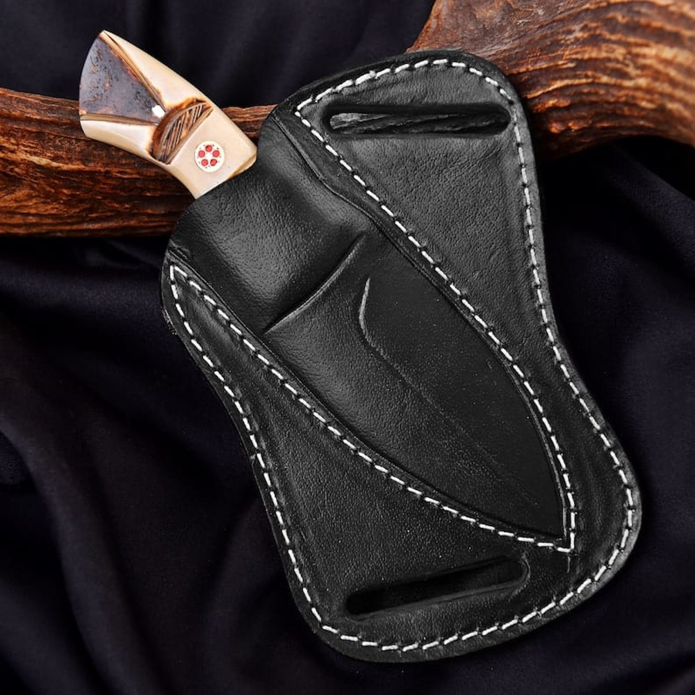 Custom Handmade Stainless Steel Hunting Knife Wood Handle Camping Knife Survival Tool Hunting Knife Gift 9