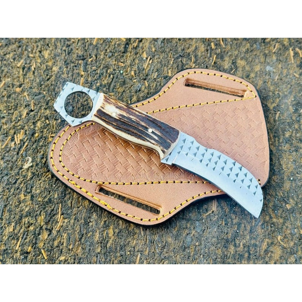 Handmade Hawkbill Knife Rasp Knife Gift For Men EASTER Gift Gift For Her Gift For Him Gift For Husband Birthday 3