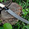 Custom Handmade Damascus Fishing Fillet Knife Blade With Bone And Micarta Handle  Leather Sheath Flexible Fillet Knives 3