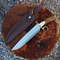 Tombstone Ring Guard Bowie Ike Billy Clanton Movie Replica Knife Handmade 1095 Carbon Steel Blade With Real Stag Antler 1