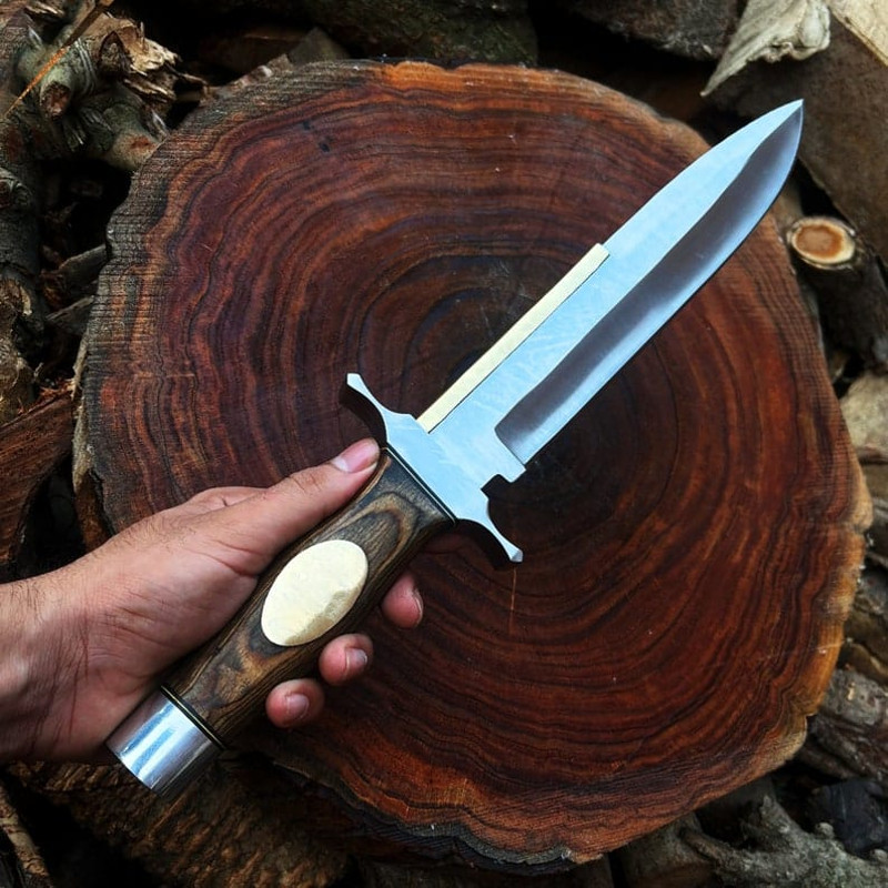 The Expendables 2 Knife Toothpick Knife Replica With Premium Leather Sheath Movie Knife Gift For Him Christmas Gift 5